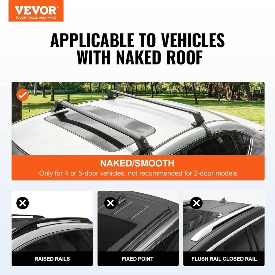 VEVOR Roof Rack Cross Bars - photo 2