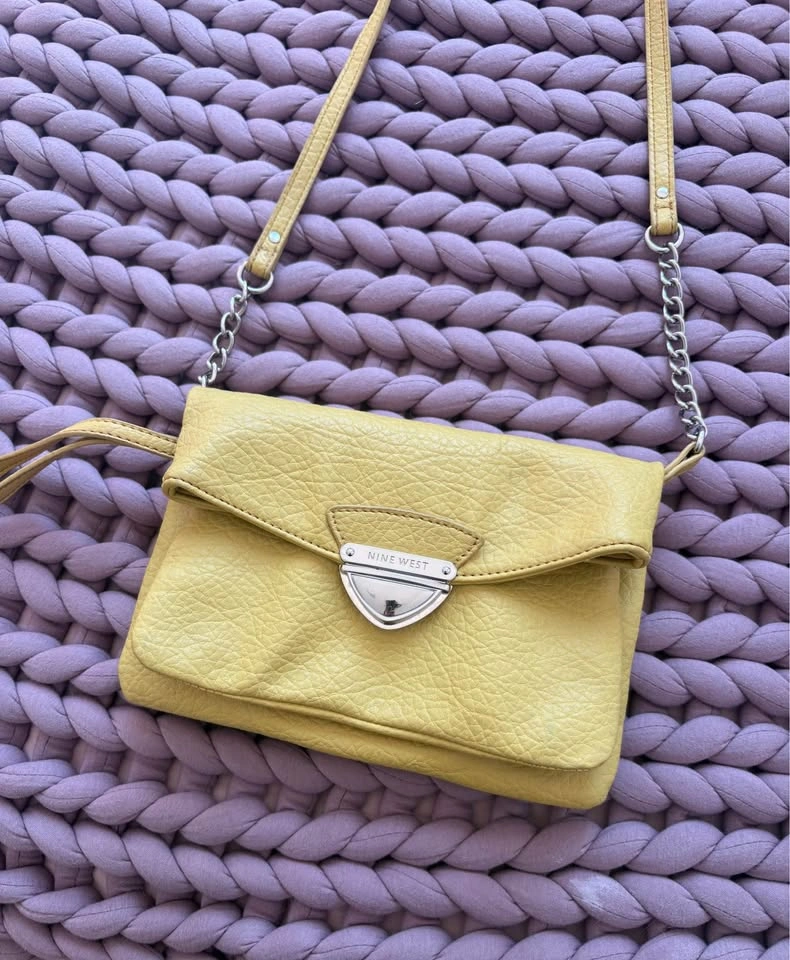 Mustard Yellow Nine West Crossbody Bag (Like New) - photo 2