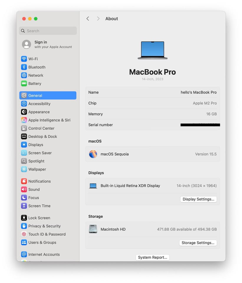 Apple MacBook Pro 14” - M2 Pro, 16GB RAM, 512GB SSD - photo 3