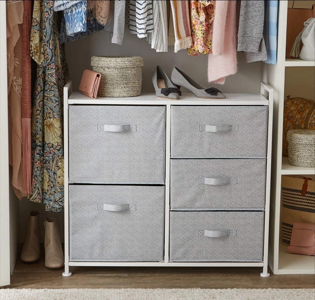 Amazon Basics 5-Drawer Closet Organizer - photo 2