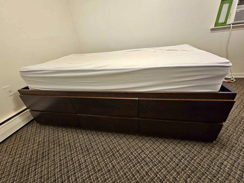 Twin Bed - Solid Wood