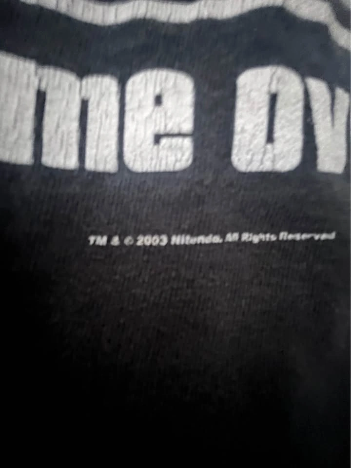Vintage Nintendo Mushroom 2003 "Game Over" Super Mario T Shirt ( - photo 4