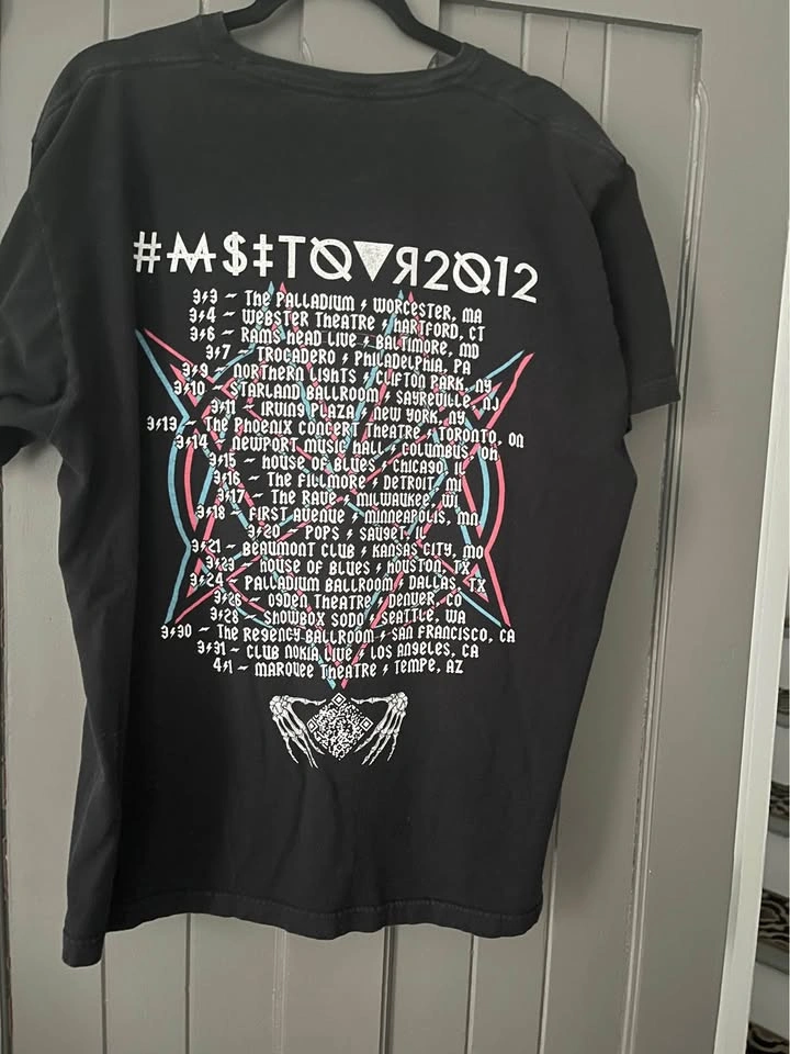 Vintage Mindless Self Indulgence Concert Tour T Shirt 2012 XL - photo 4