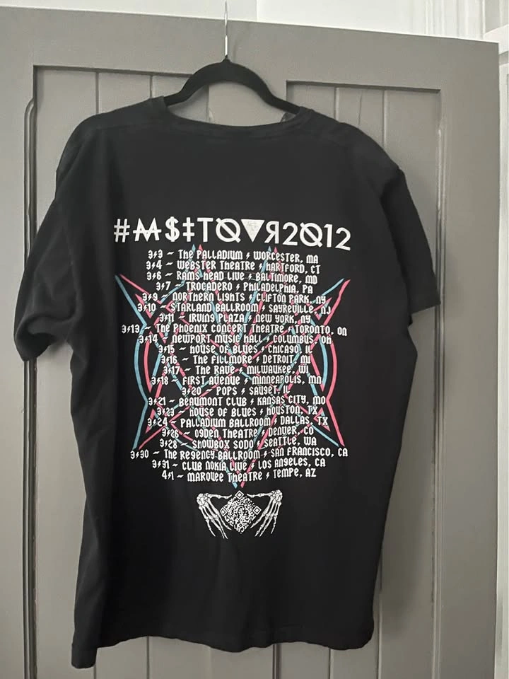 Vintage Mindless Self Indulgence Concert Tour T Shirt 2012 XL - photo 5