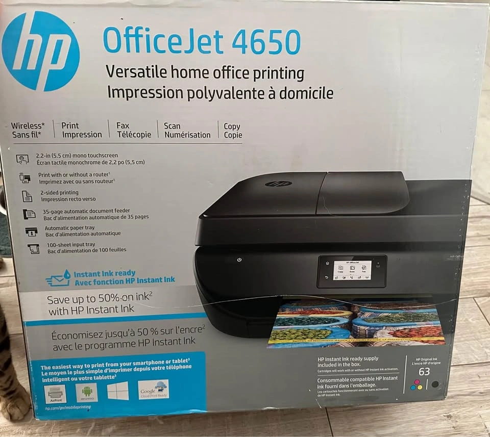 HP OfficeJet 4650 All-in-One Printer - photo 3