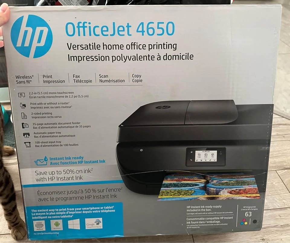 HP OfficeJet 4650 All-in-One Printer - photo 4