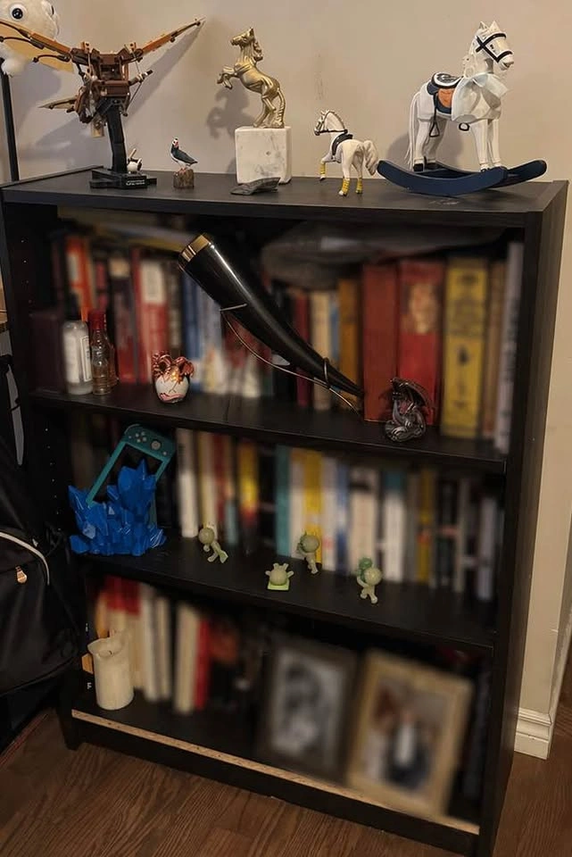 IKEA BILLY Bookcase - Black Oak Effect - photo 5