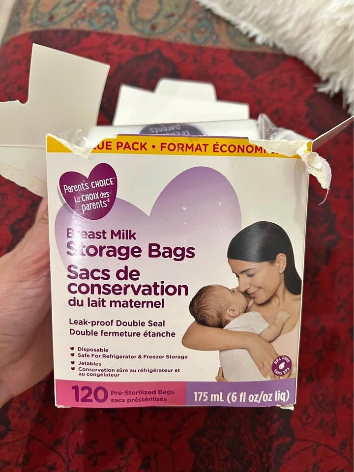 Parents Choice Storage Milk Bags