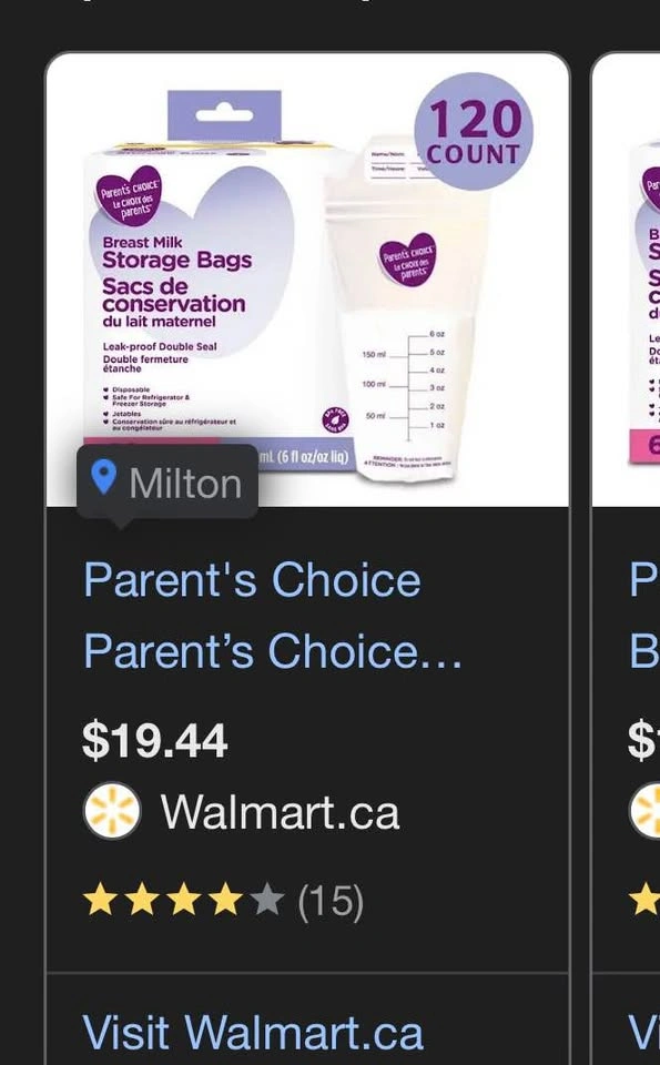 Parents Choice Storage Milk Bags - photo 5