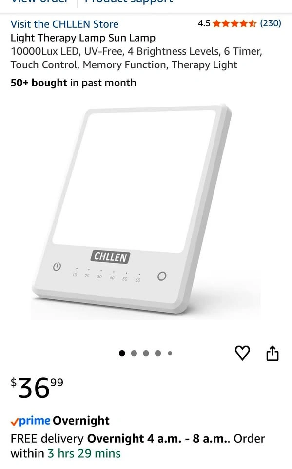 Light Therapy Lamp