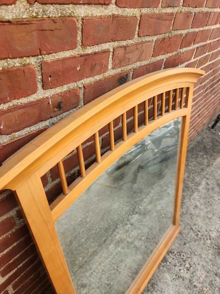 Wood Frame Mirror - photo 2