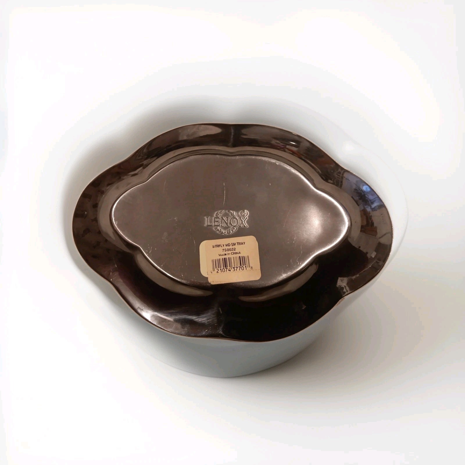 Lenox Butterfly Aluminum Oval Decor/Serveware - photo 3