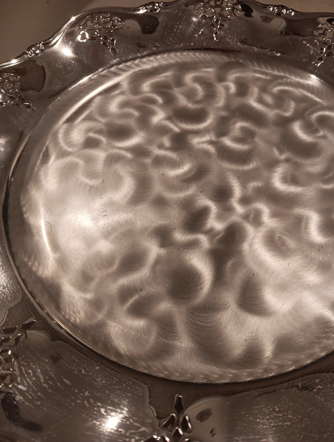 Vntg WMF Ikora Silver Plate Footed Serving Dish - Germany - photo 4