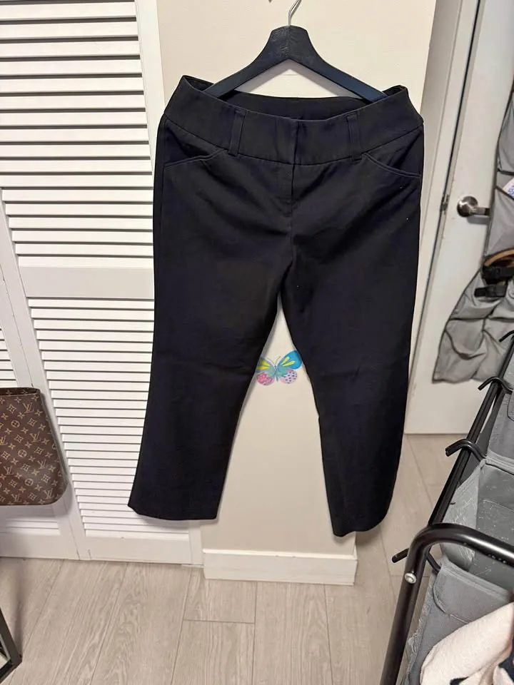 Black Dress Pants Size 10 thumbnail