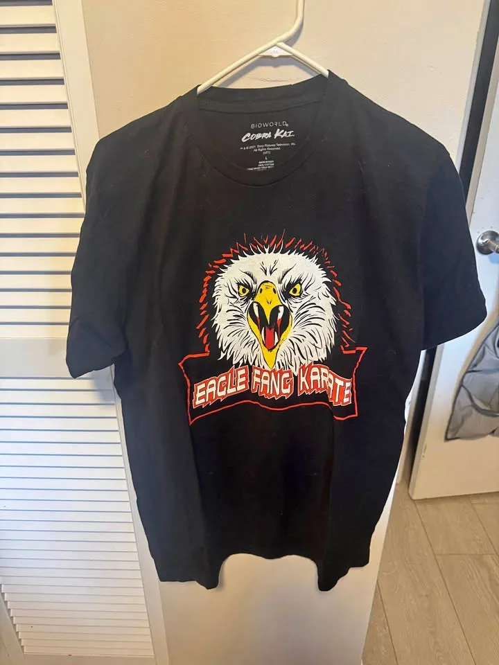 BigWorld Eagle Fang Karate T-Shirt Size Large thumbnail