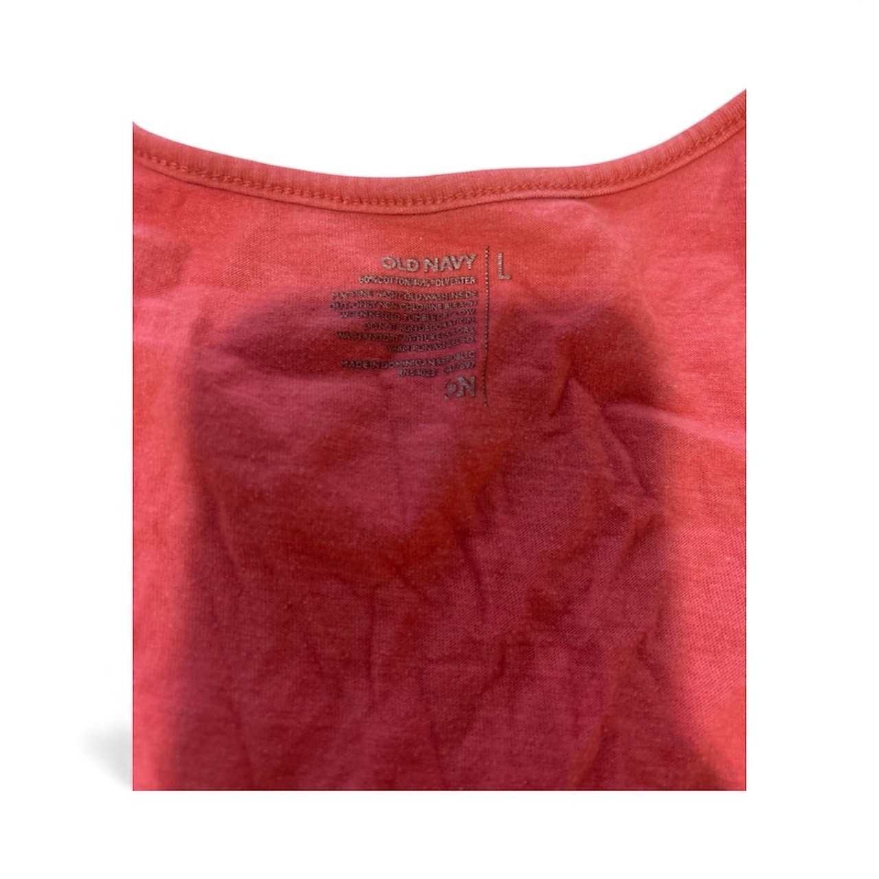 Old Navy Pink Shirt Tank Top Size L - photo 2