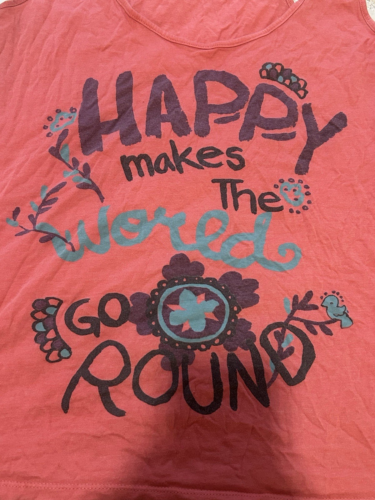 Old Navy Pink Shirt Tank Top Size L - photo 3