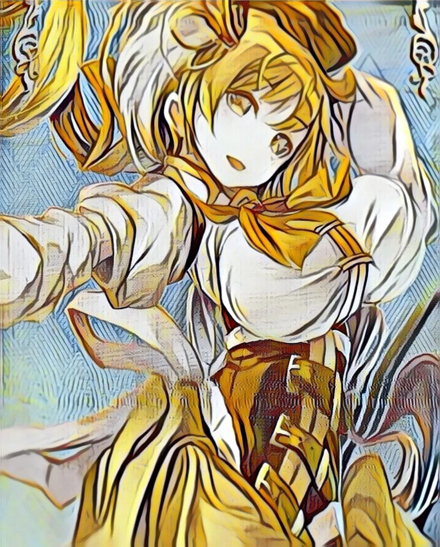 Puella Magi Madoka Magica Mami Tomoe on a Canvas - photo 3