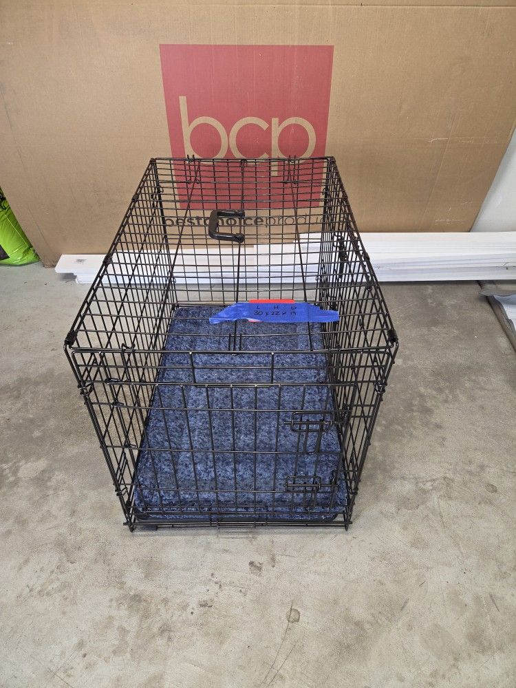 Medium Pet Crate with Cover - 30x22x19 - photo 2
