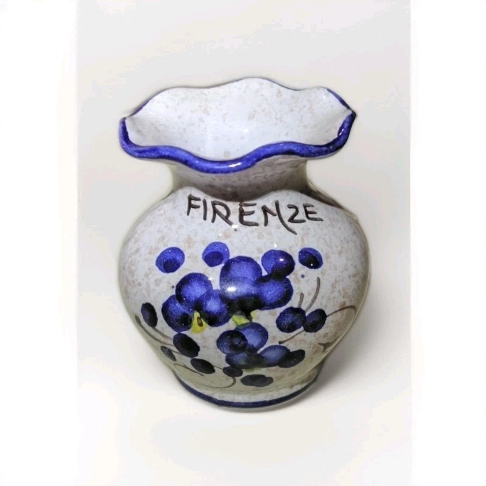 Firenze Mini Hand Painted Ceramic Vase