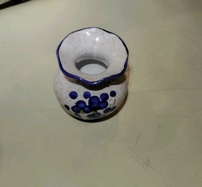 Firenze Mini Hand Painted Ceramic Vase - photo 2