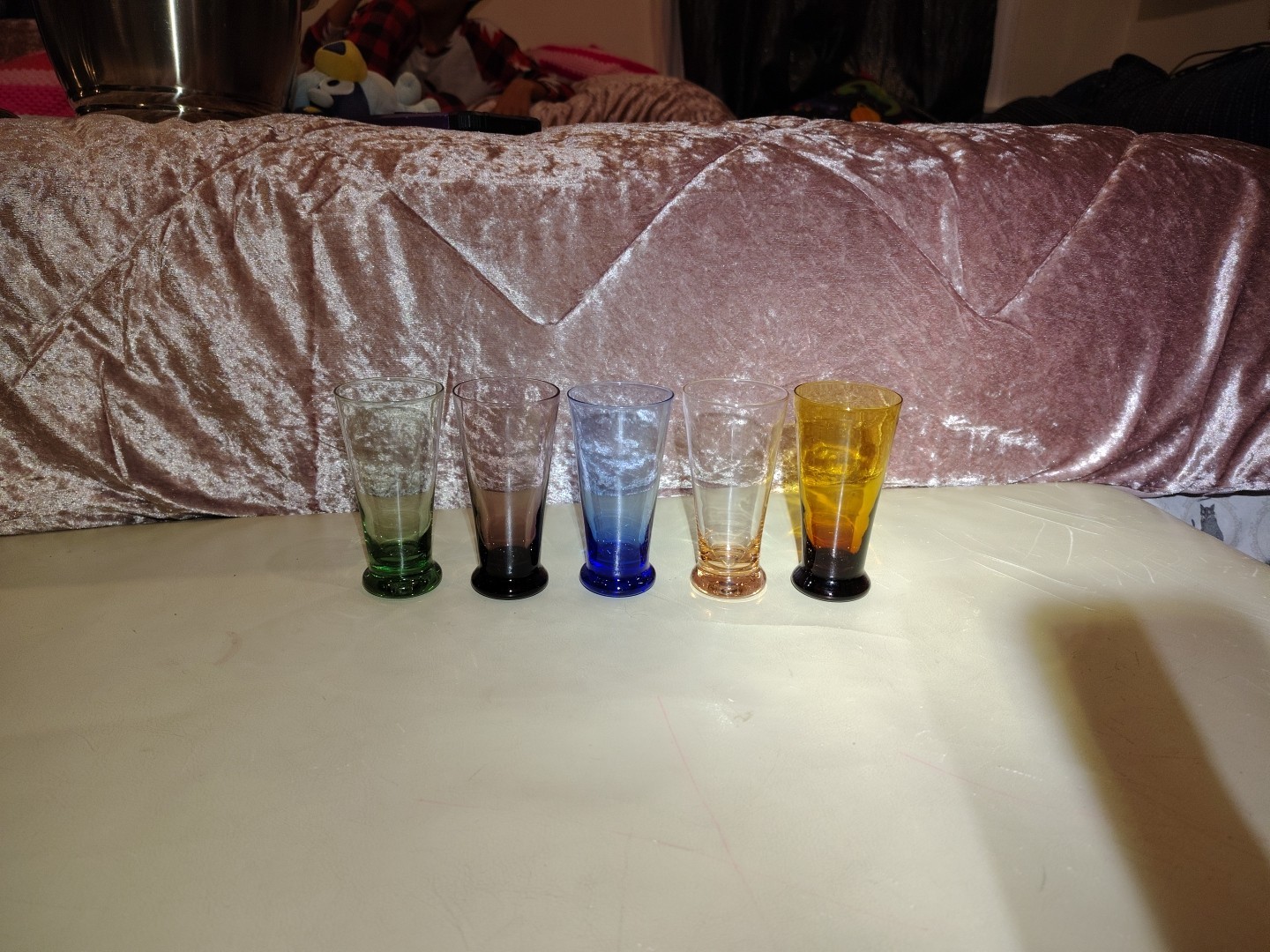 5 VTG GLASSES Set - 4"