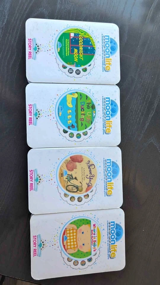 Moonlite Story Reels - 4 Pack Goodnight Moon Ugly Duckling & Mor