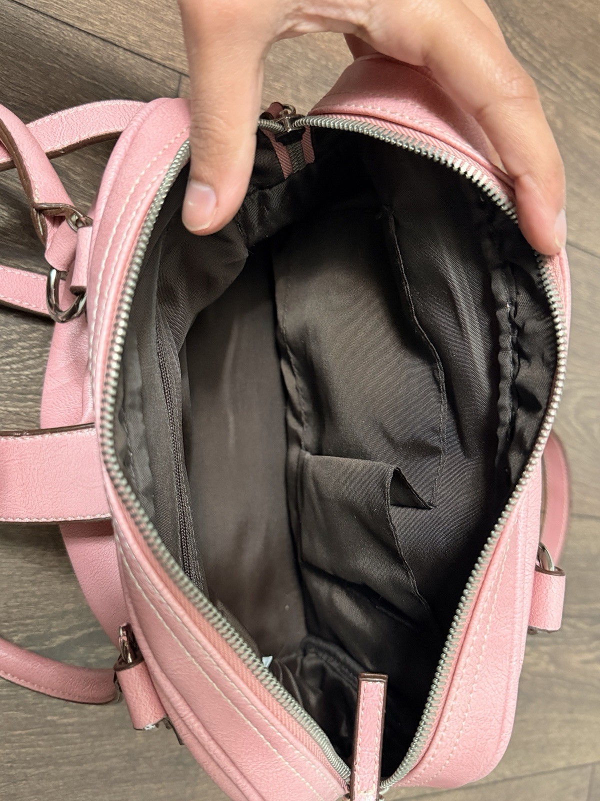 Chic Bubblegum Pink Barbie Core Satchel + Crossbody Strap Y2K - photo 5