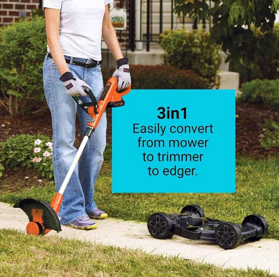 Cordless Lawn Mower, Trimmer, and Edger - photo 3