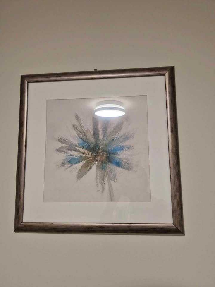 Set of 2 Floral Abstract Framed Wall Art - photo 2