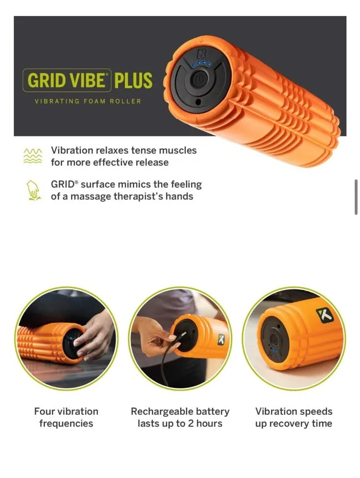TRIGGERPOINT GRID VIBE PLUS — 4speed vibrating foam roller $50 - photo 2
