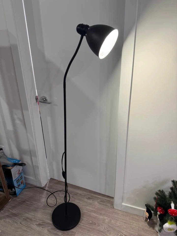 IKEA black Adjustable Floor Lamp - photo 2