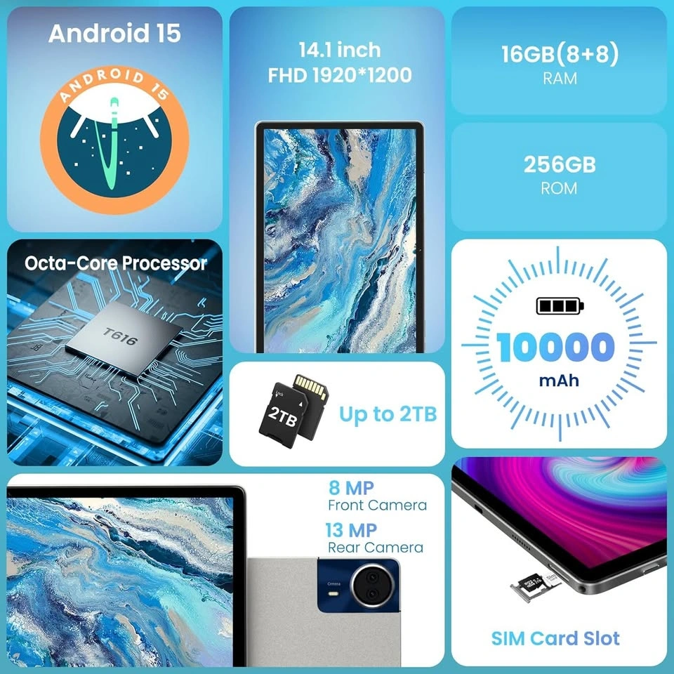 14 inch Large Screen Tablet - photo 3