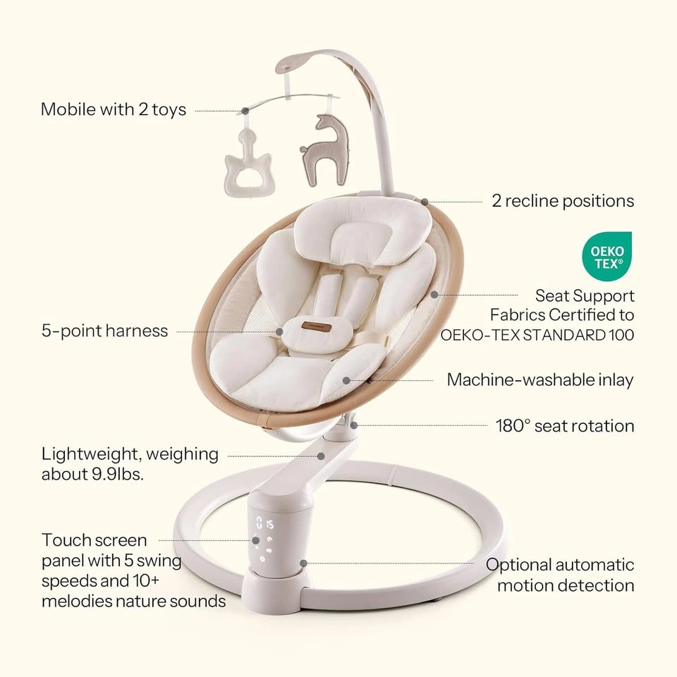 HARPPA Baby Electric Swing - photo 3