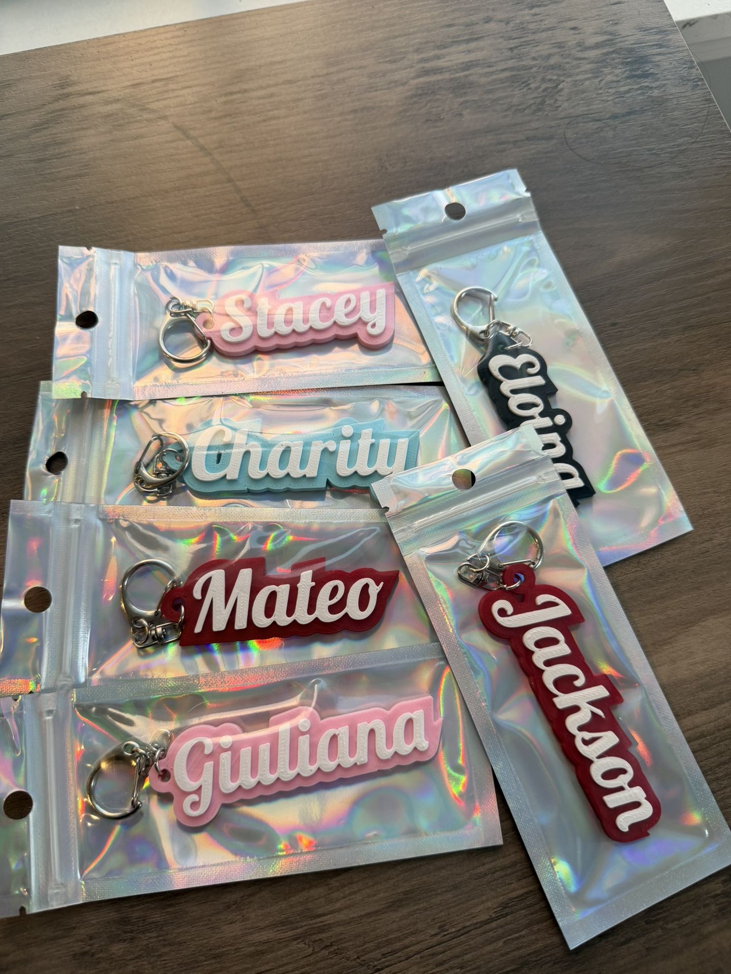 Personalized Name Keychains 💘