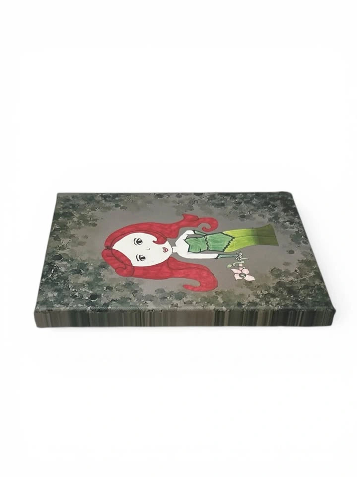 Poison ivy on a canvas 8 x 10 - photo 2