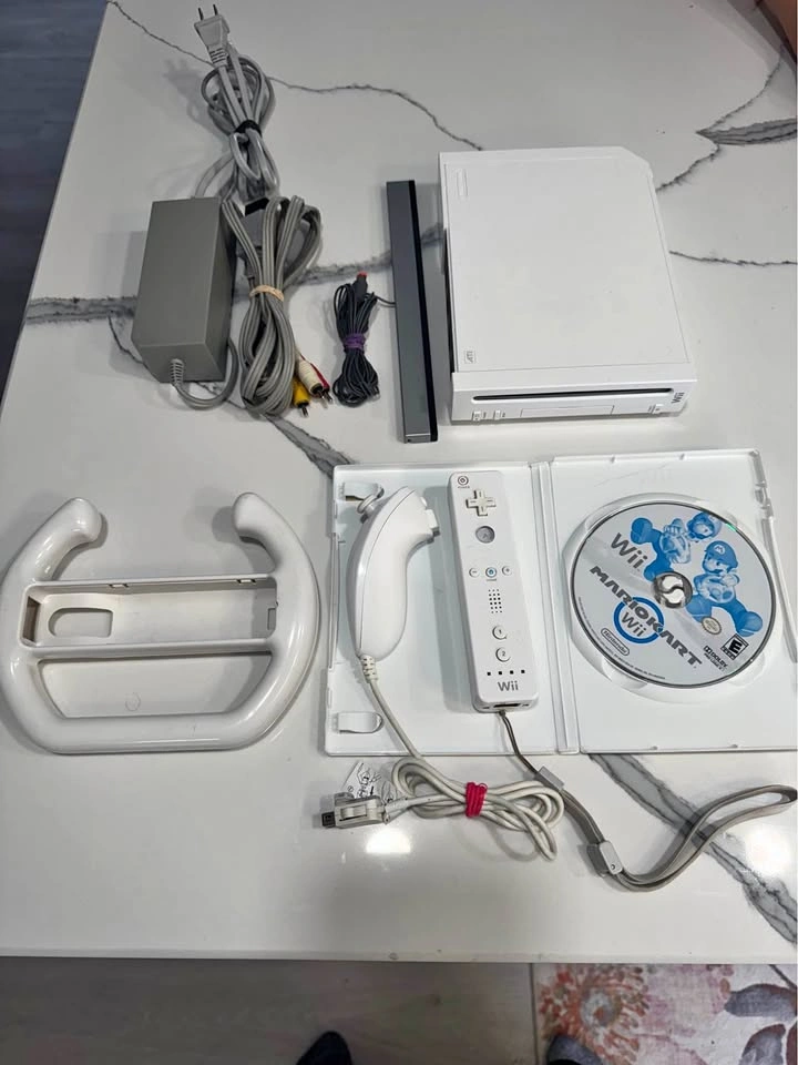 Nintendo Wii Bundle with Mario Kart