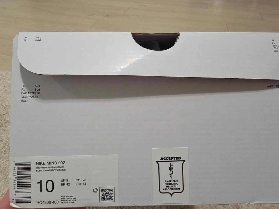 Nike Mind 002 Thunder Blue SZ10 - photo 3