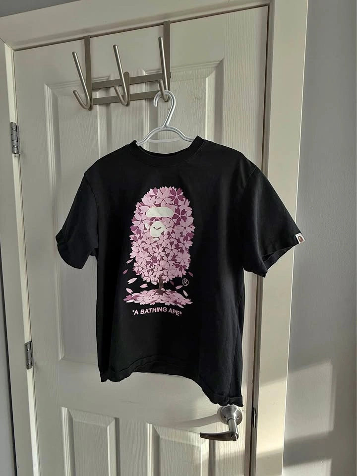 Aape black tee Large