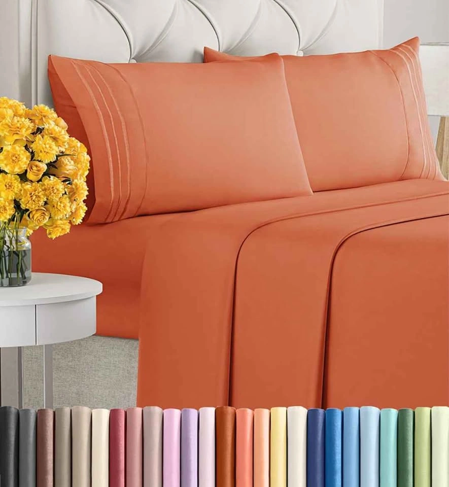 Queen Size 4 Piece Sheet Set - Extra Soft, Breathable & Cooling - photo 3