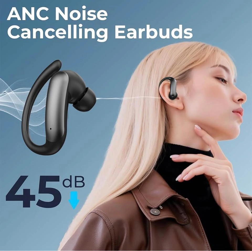 (New)Open Ear Earbuds with 60H LED Display Case - photo 2