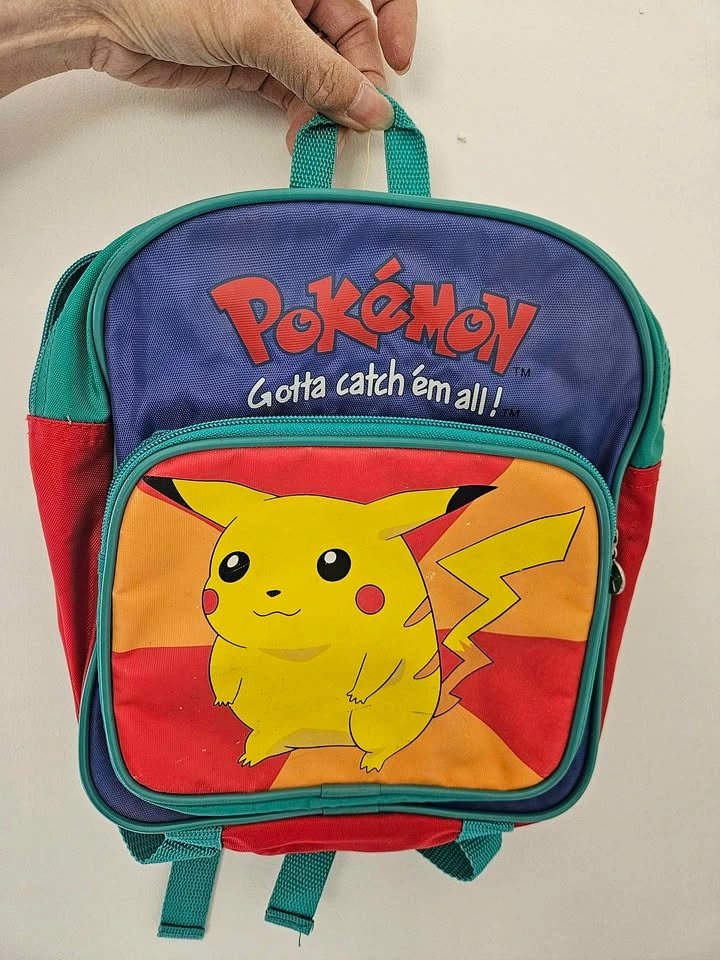 Vintage 1999 "Fat Pikachu" Pokémon Backpack - $35 - photo 2
