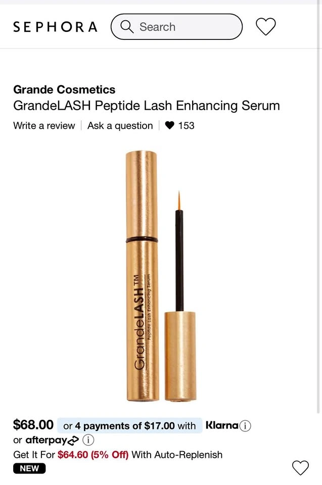 NEW GRANDE Brow Serum