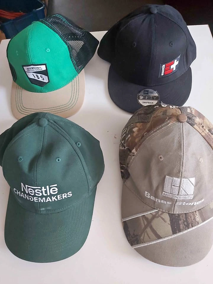 4 New Baseball Caps