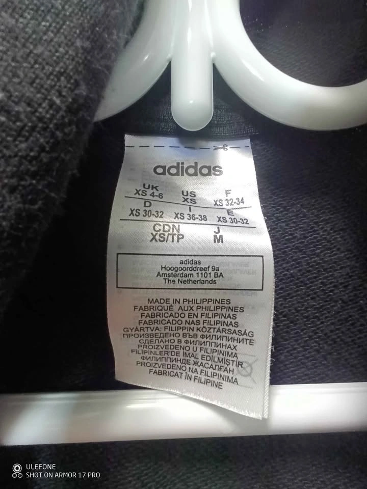 Adidas Black Quarter Zip Hoodie XS - photo 3