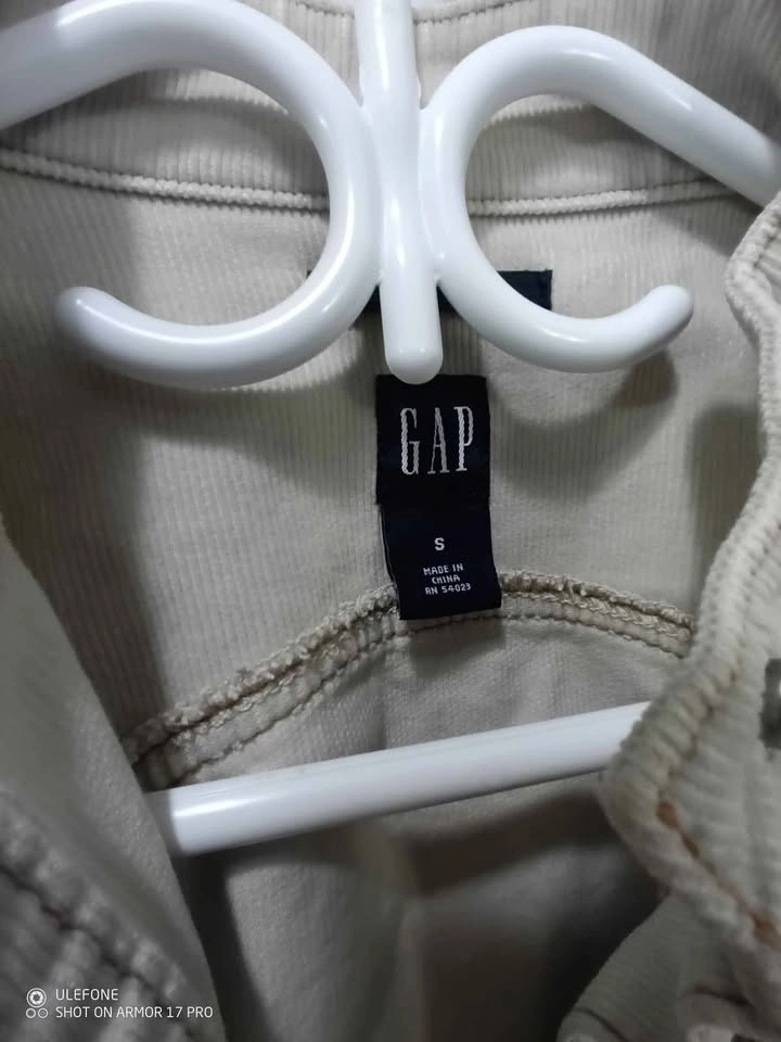 Ladies Size S Gap Vintage Cream Corduroy Jacket - photo 2