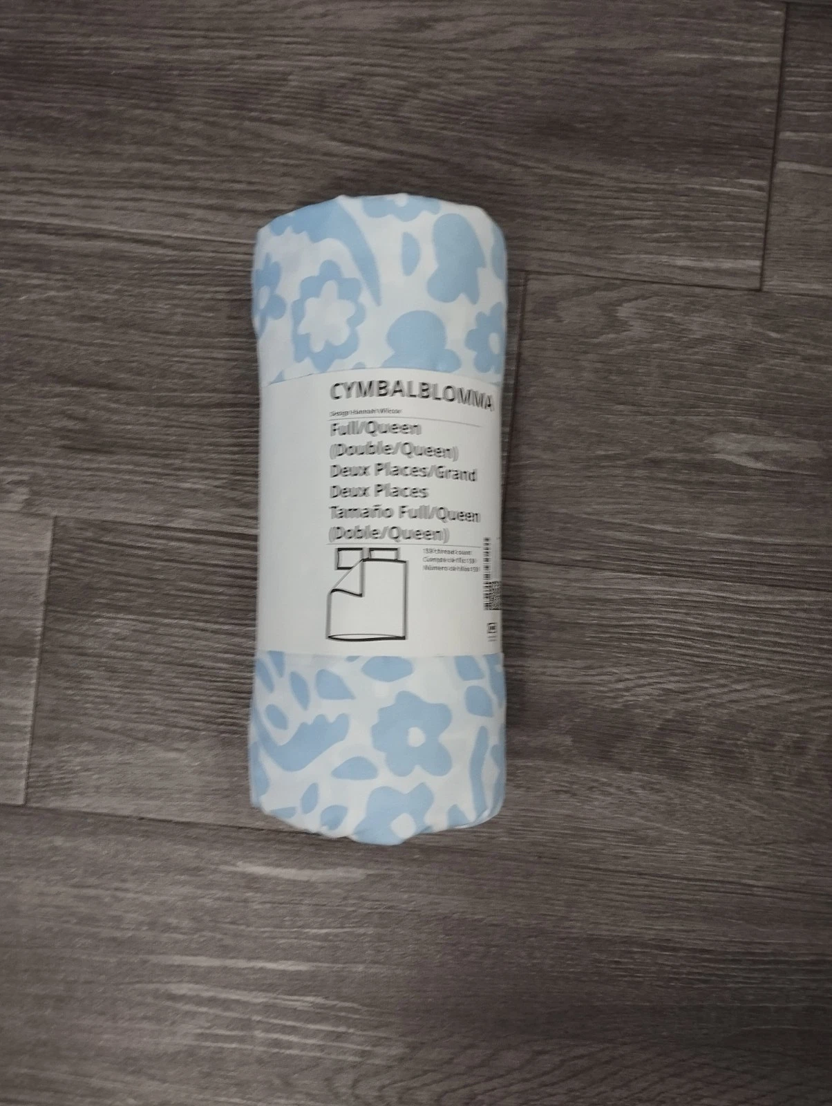 Ikea Fitted bed sheet Cymbalblomma Full-Queen