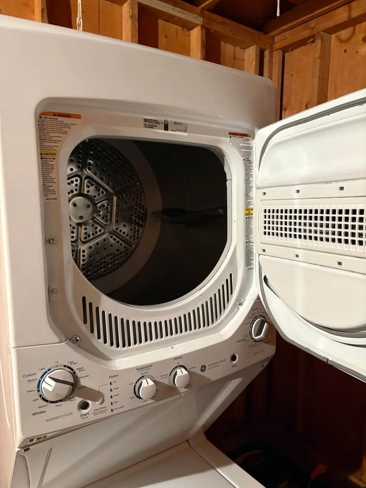 GE Stacked Washer and Dryer Unit - photo 2