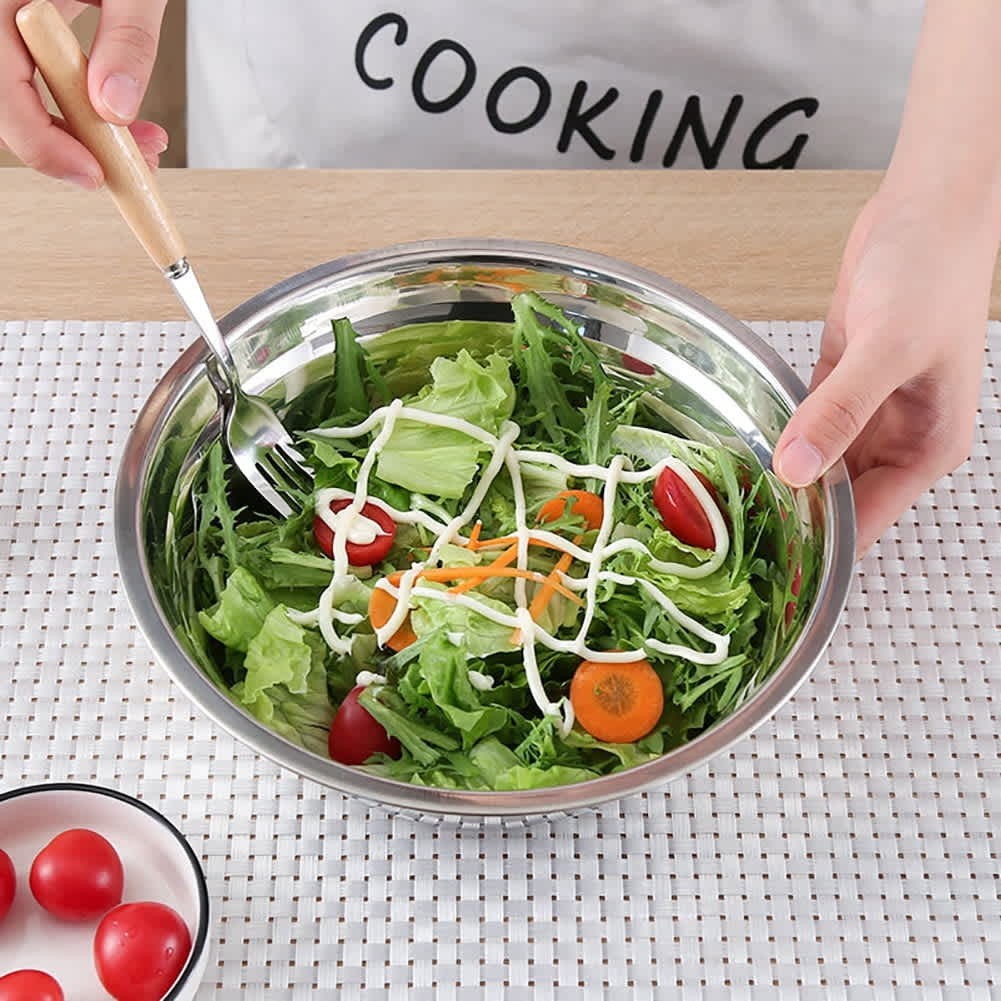 Set of 2 Stainless Steel Mixing Bowls - 14L/15qt - photo 4