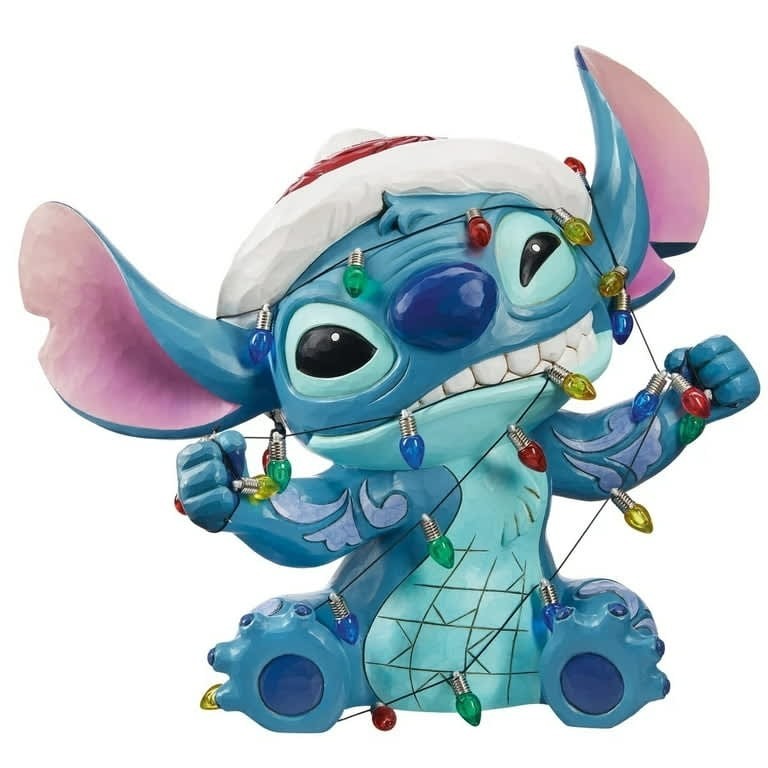 New In Box!! Jim Shore Disney Holiday Stitch Figurine 14.7in